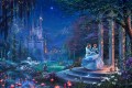 Cinderella Dancing in the Starlight Thomas Kinkade